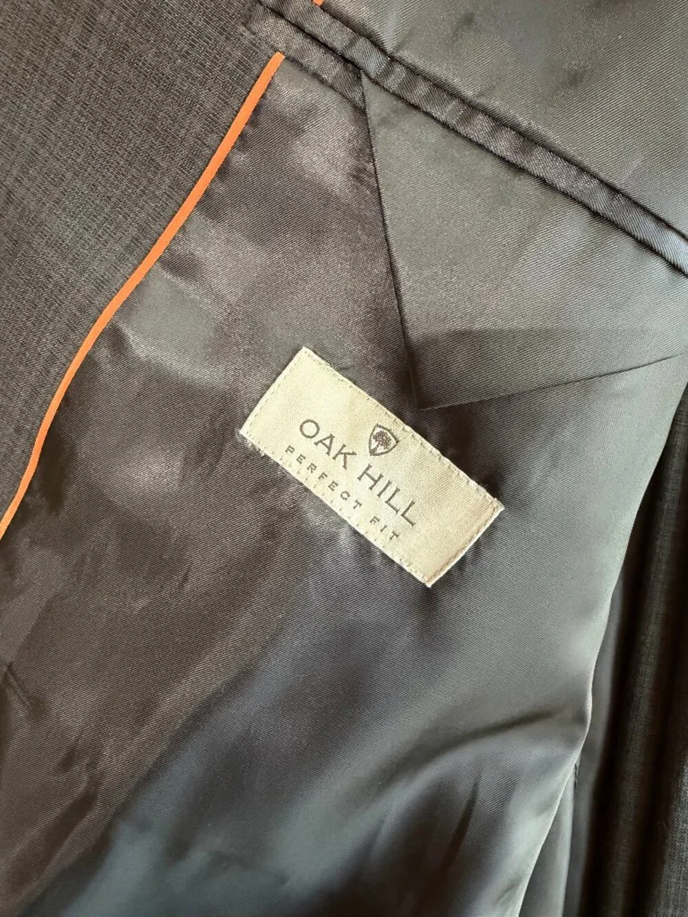 Oak Hill Gray Suit 54L Jacket 46X32 Pants
